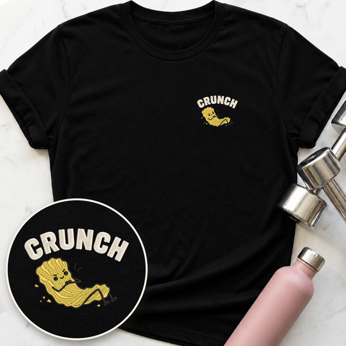 Crunch T-Shirt — Black