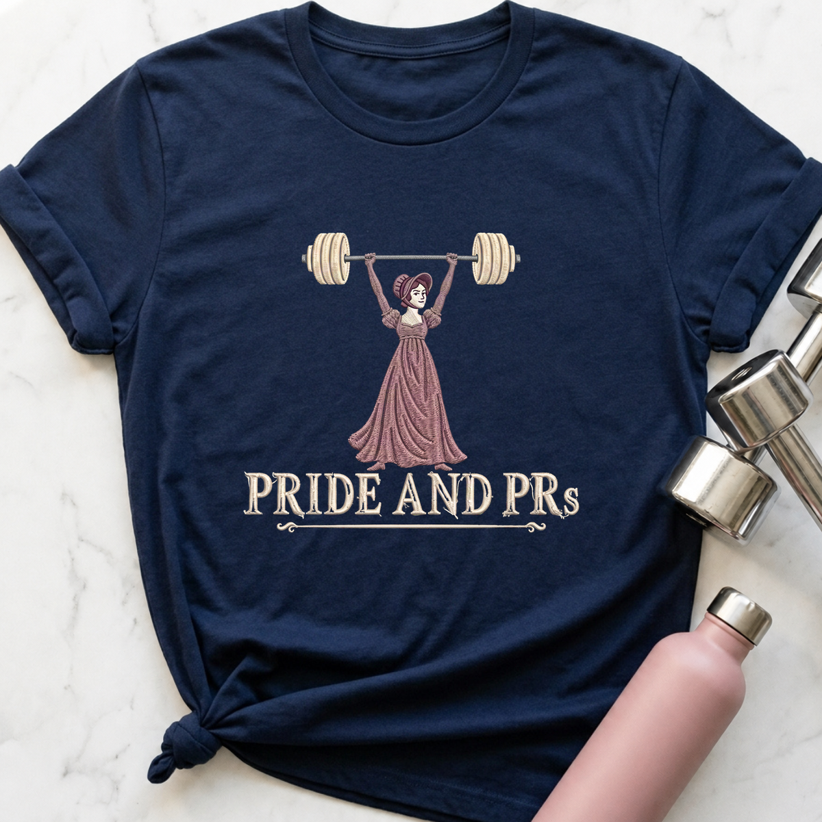 Pride and PRs T-Shirt — Navy