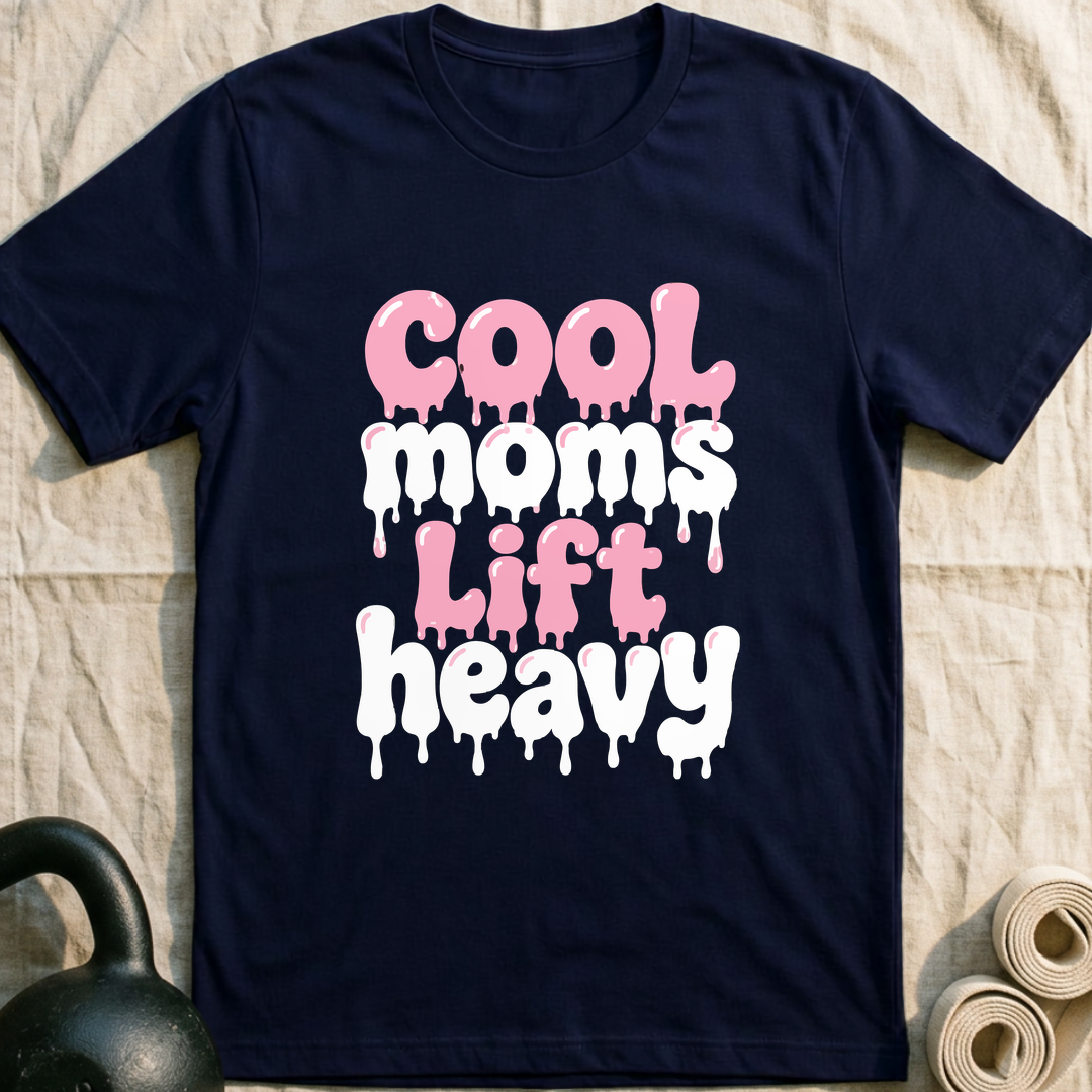 Cool Moms Drip T-Shirt — Navy