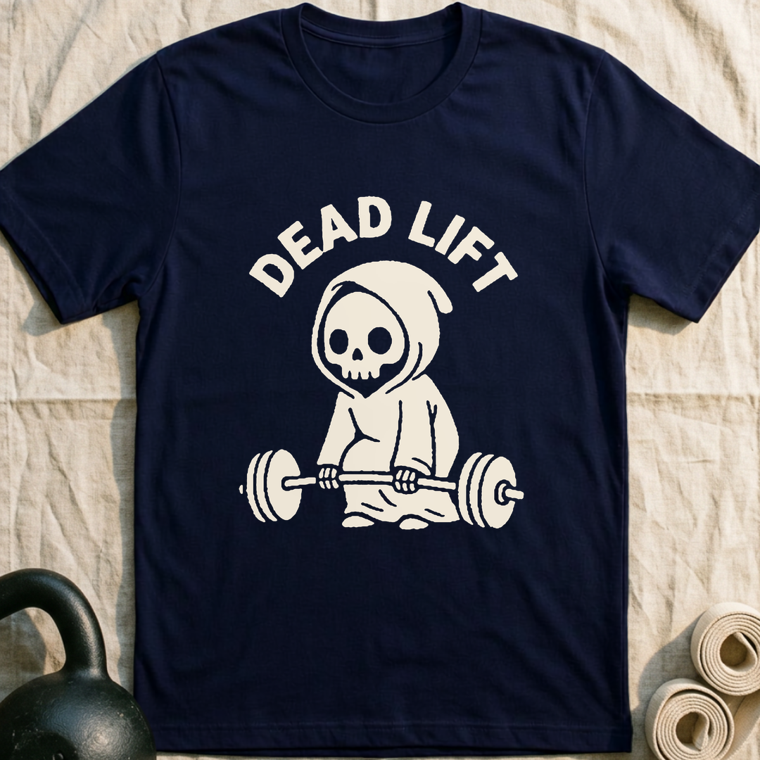 Dead Lift T-Shirt — Navy