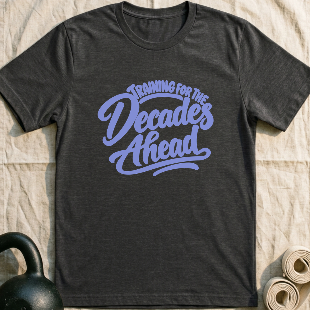 Decades Ahead T-Shirt — Dark Grey Heather