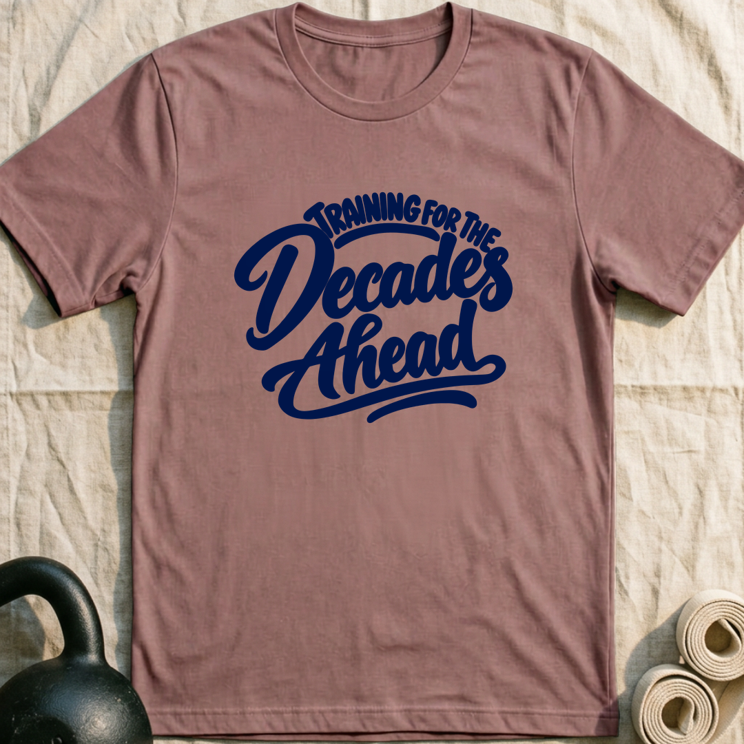 Decades Ahead T-Shirt — Mauve