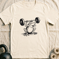 Squat Frog T-Shirt — Natural