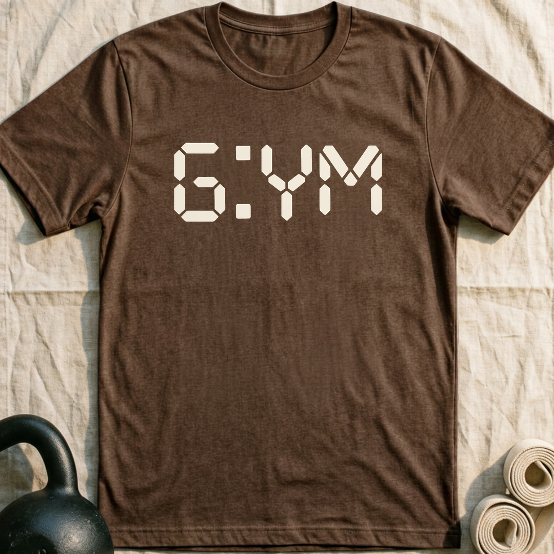 G:YM T-Shirt — Heather Brown