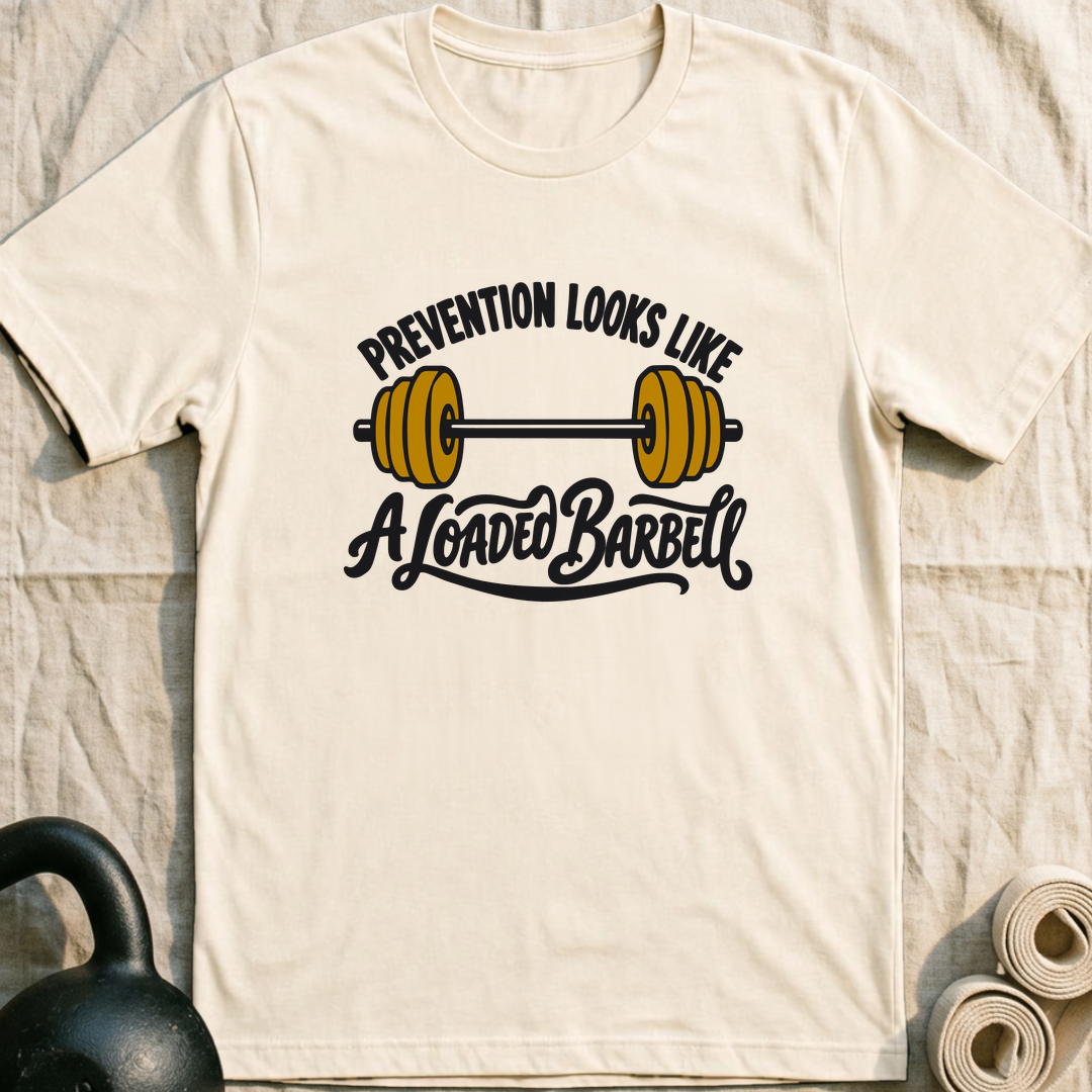 Prevention Looks Heavy T-Shirt — Natural