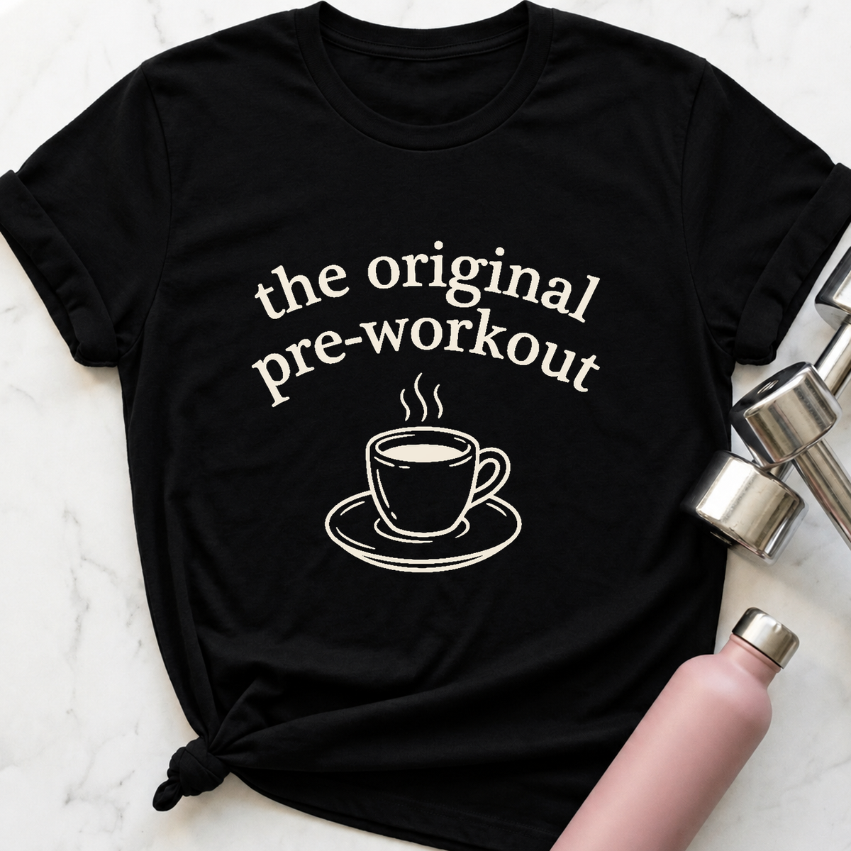 The Original Pre-Workout T-Shirt — Black