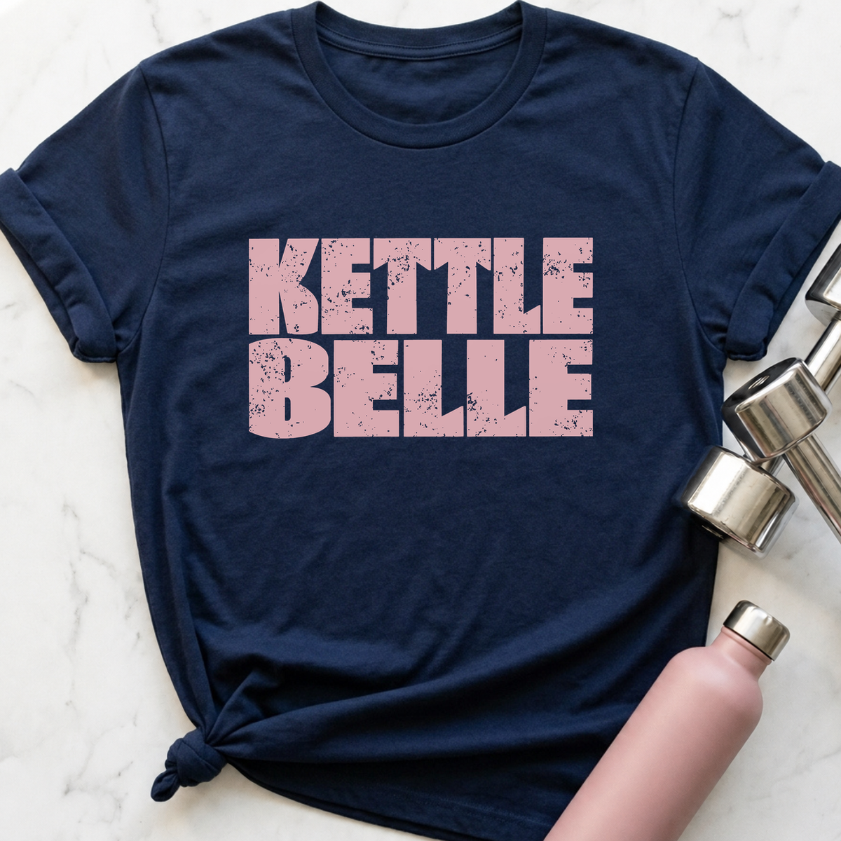 Kettle Belle T-Shirt — Navy