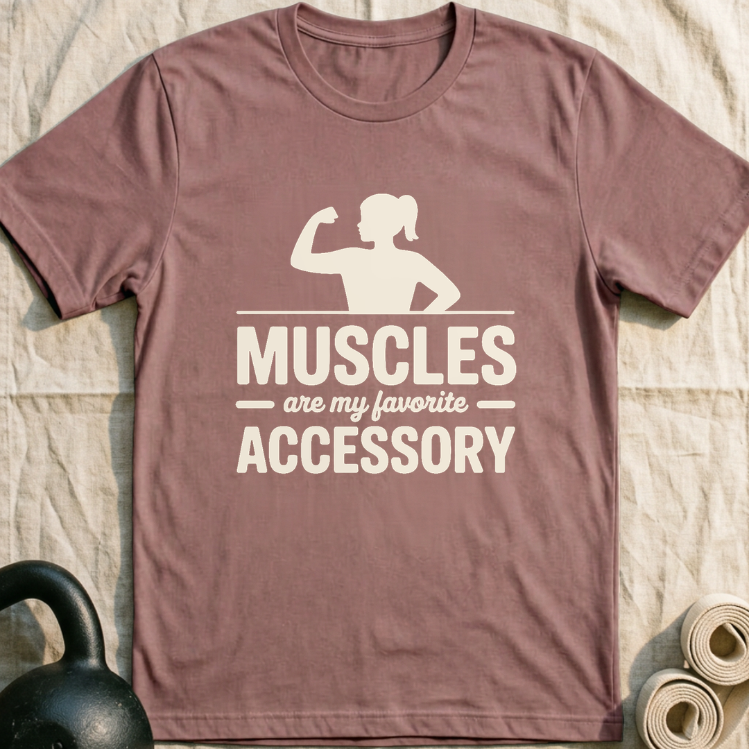 Favorite Accessory Flex T-Shirt — Mauve