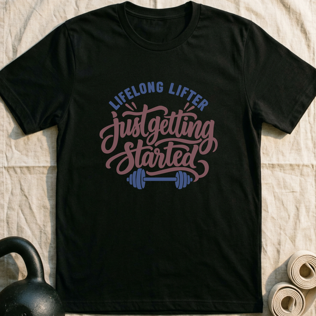 Lifelong Lifter T-Shirt — Black