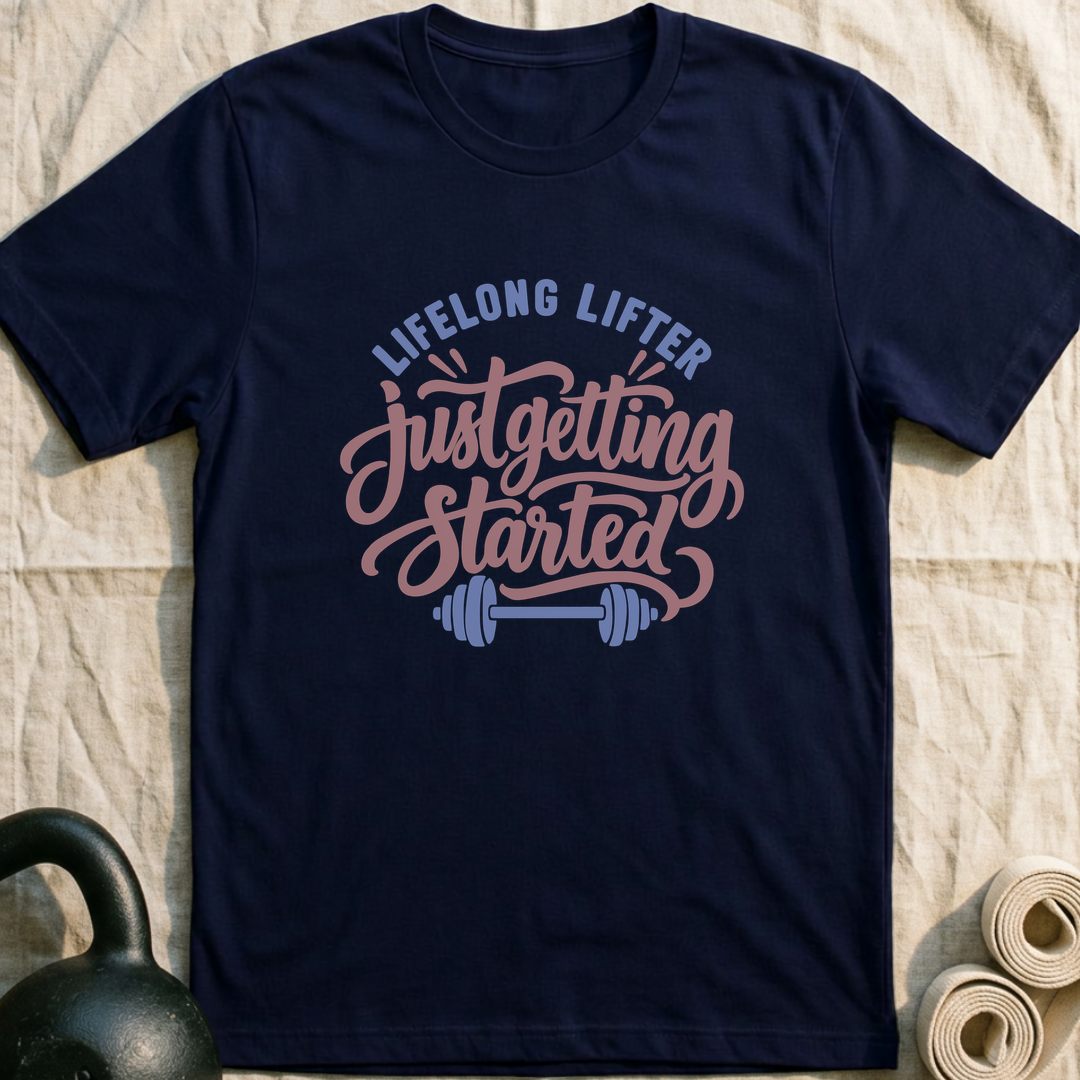 Lifelong Lifter T-Shirt — Navy