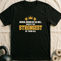 Mirror Mirror Strongest Of Them All T-Shirt — Black