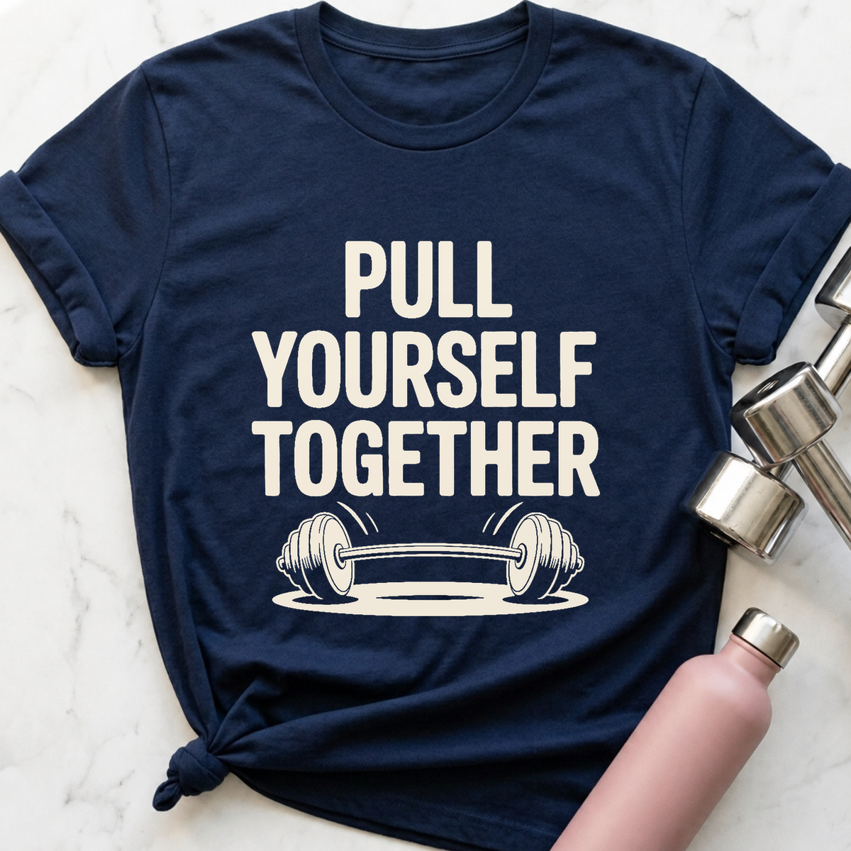 Pull Yourself Together T-Shirt — Navy