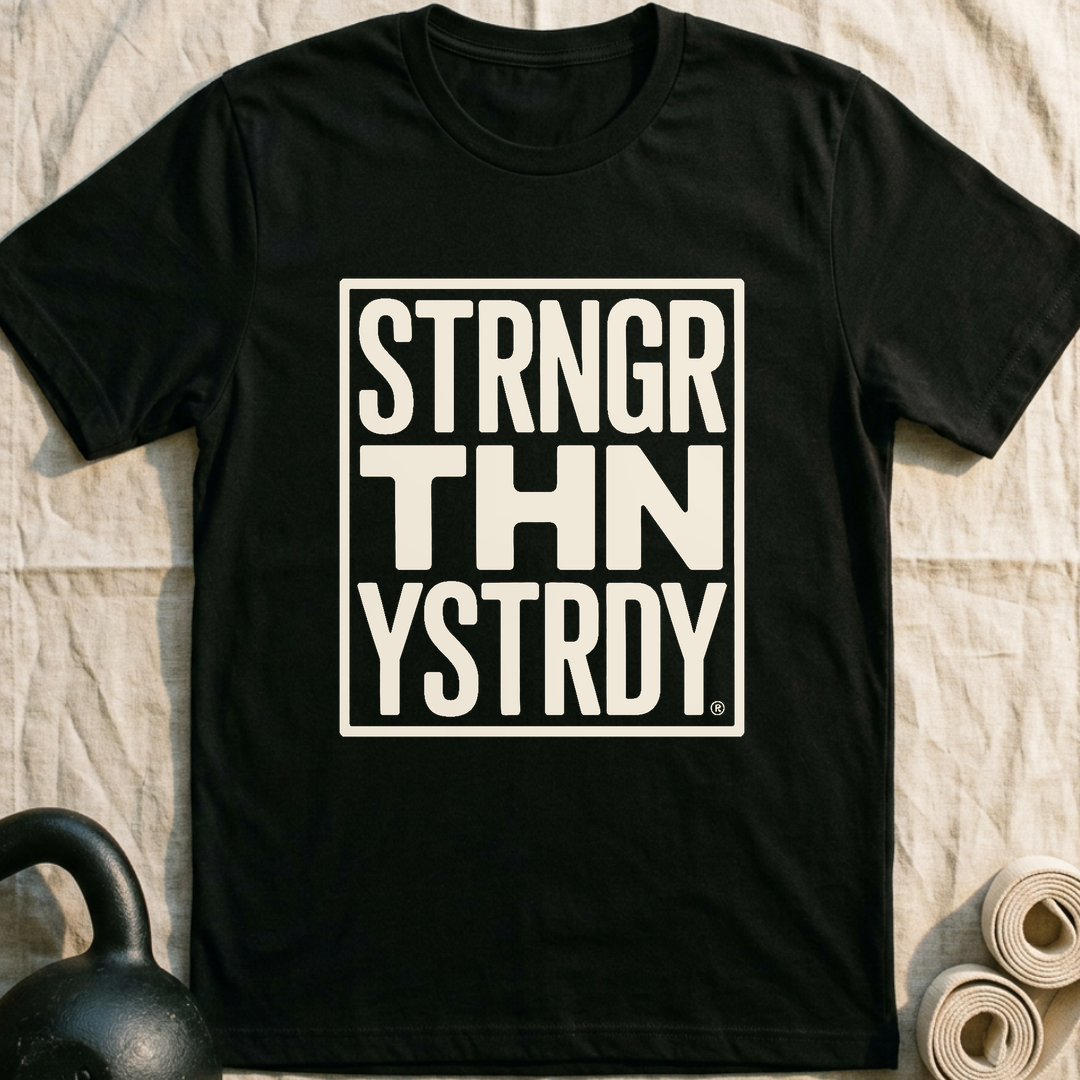 Strnger Thn Ystrdy T-Shirt — Black