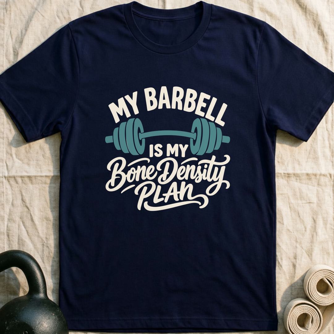 Bone Density Plan T-Shirt — Navy