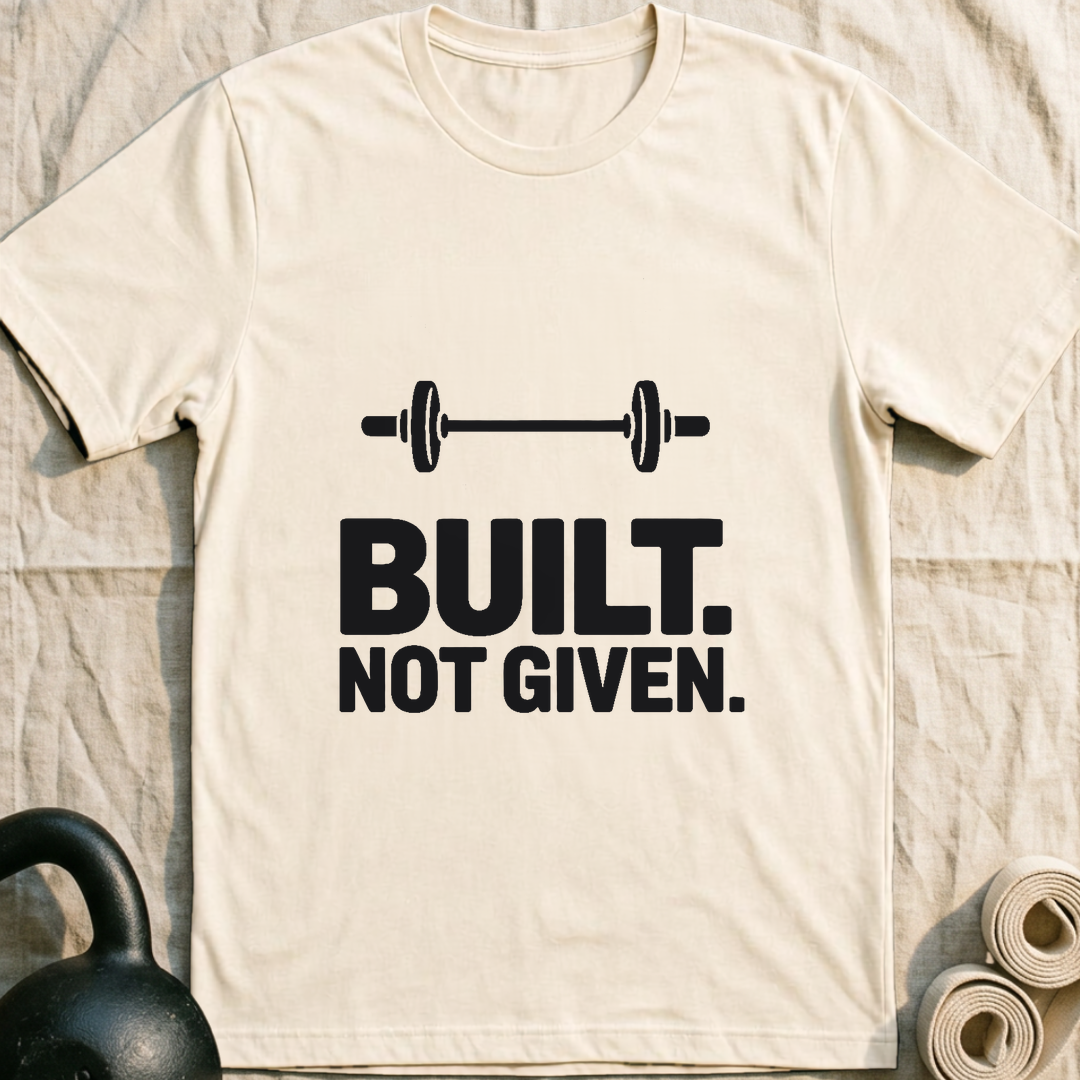 Built Not Given T-Shirt — Natural