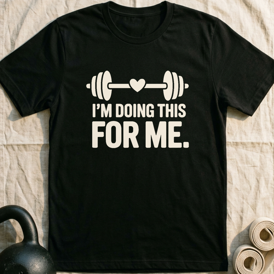 Doing This For Me T-Shirt — Black