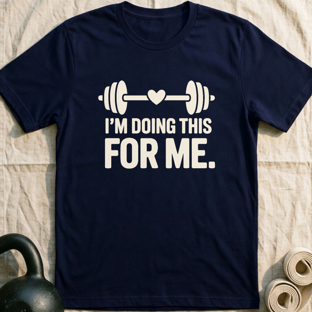 Doing This For Me T-Shirt — Navy