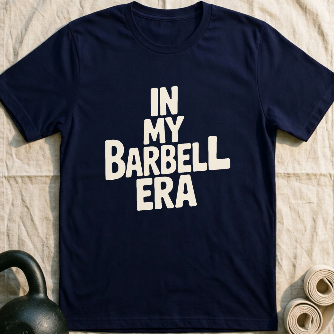 In My Barbell Era T-Shirt — Navy
