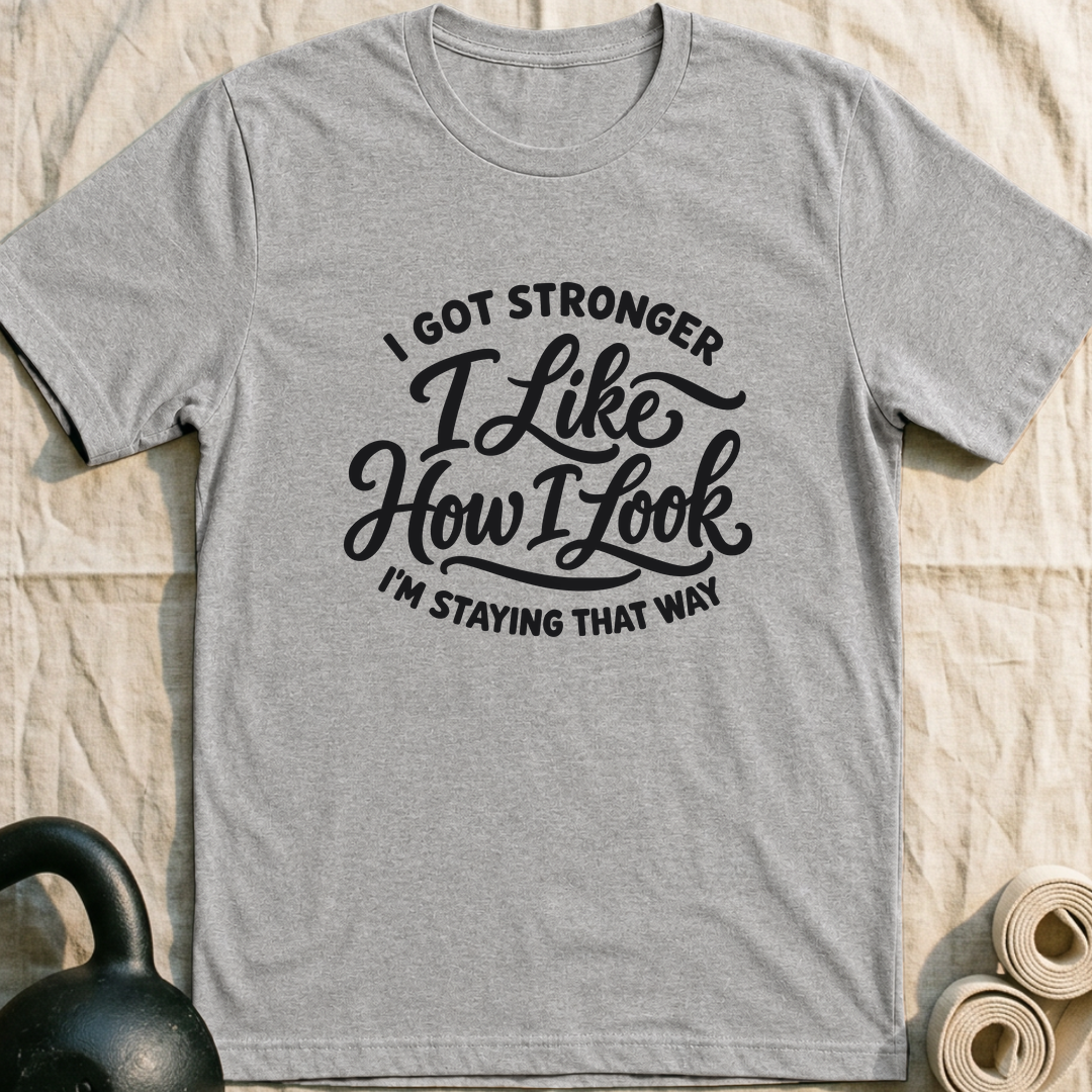 I Like How I Look T-Shirt — Athletic Heather
