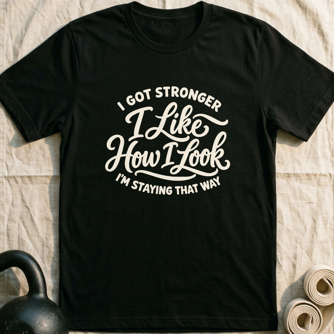 I Like How I Look T-Shirt — Black