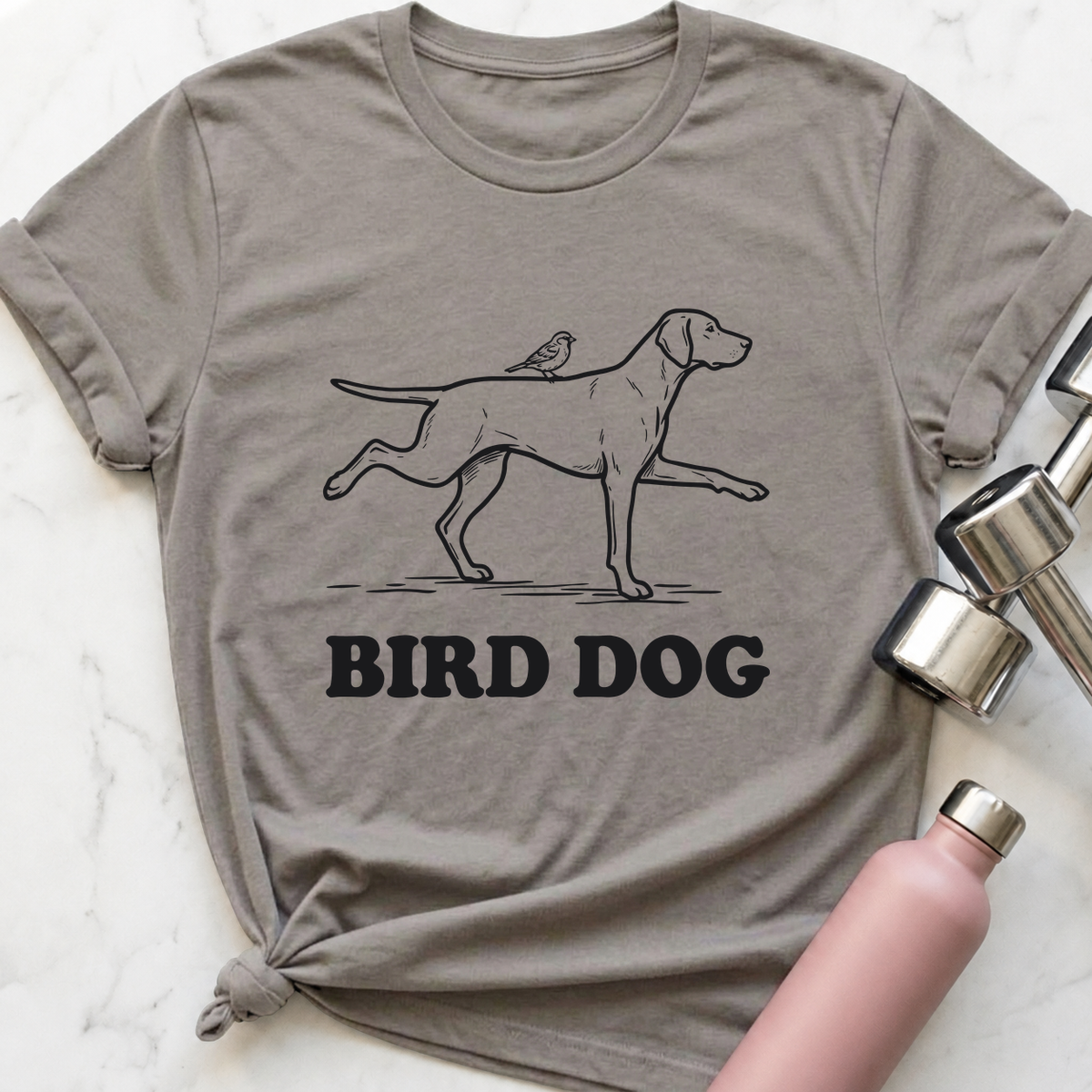 Bird Dog T-Shirt — Athletic Heather