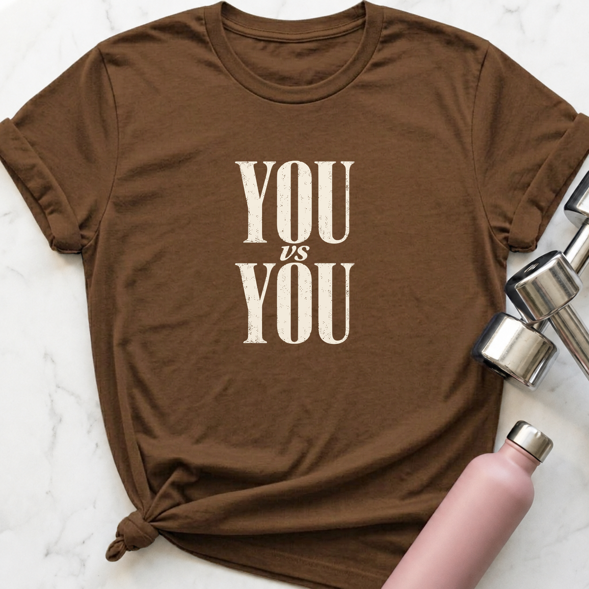 You vs You T-Shirt — Heather Brown
