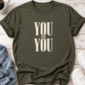 You vs You T-Shirt — Military Green
