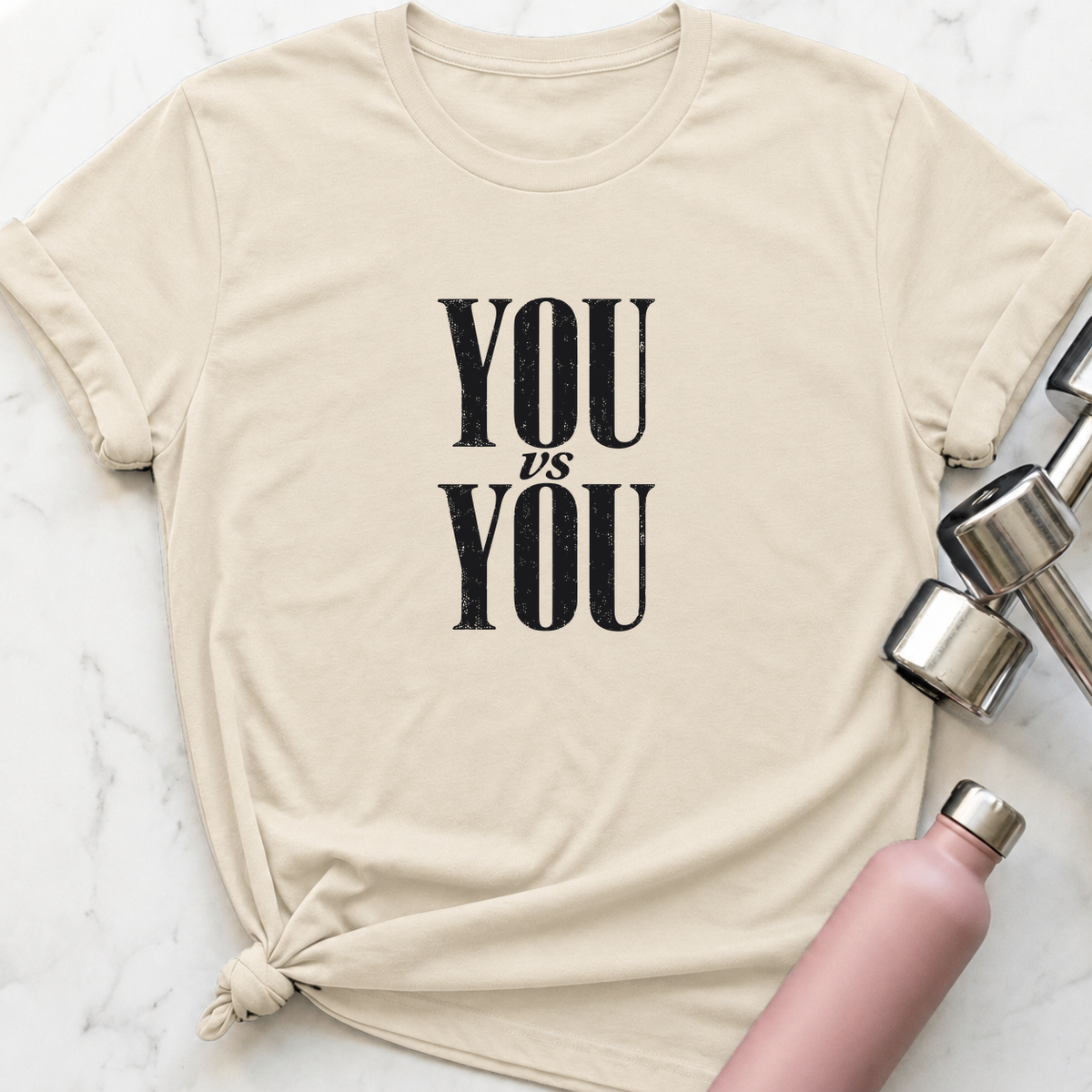 You vs You T-Shirt — Natural