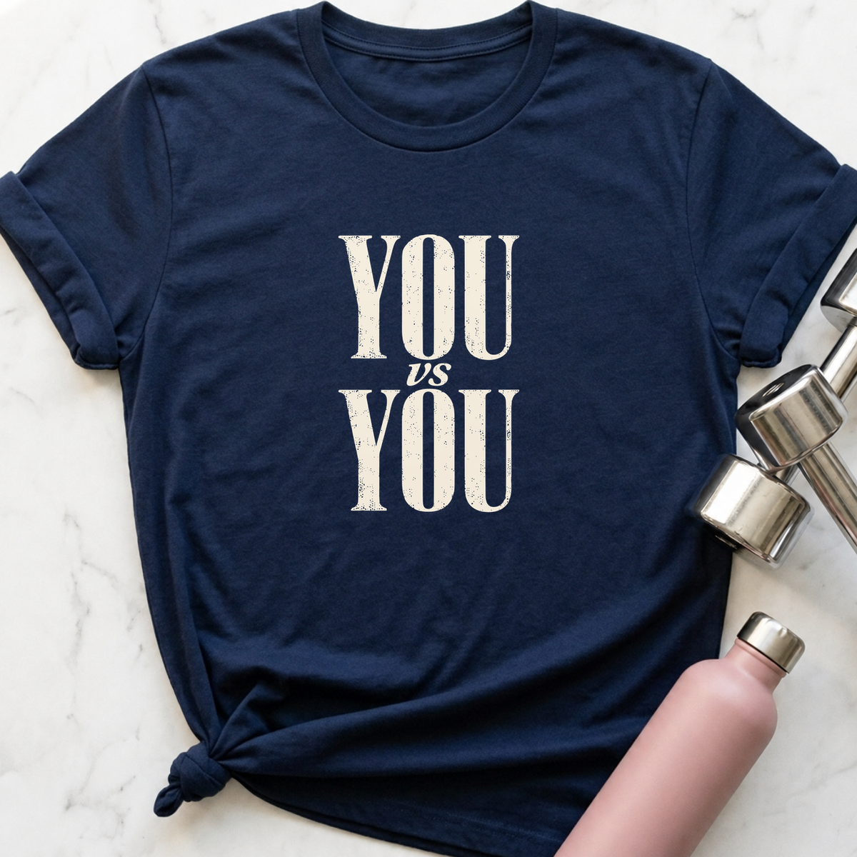You vs You T-Shirt — Navy