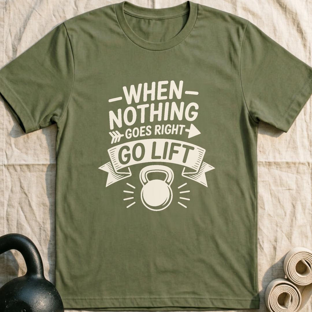 Go Lift T-Shirt — Military Green