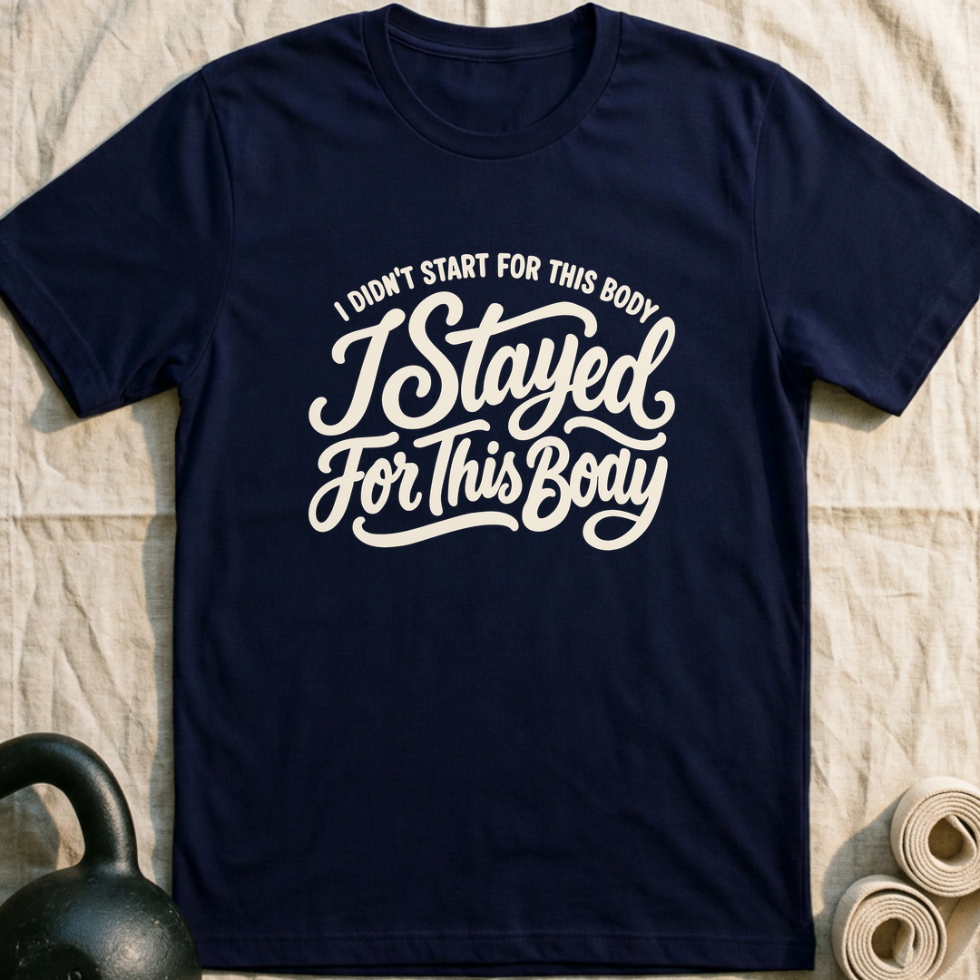 Stayed For This Body T-Shirt — Navy