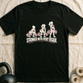 Stronger Every Decade T-Shirt — Black