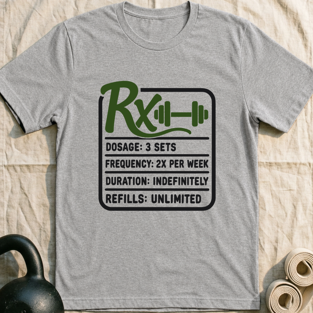 Strength Rx T-Shirt — Athletic Heather