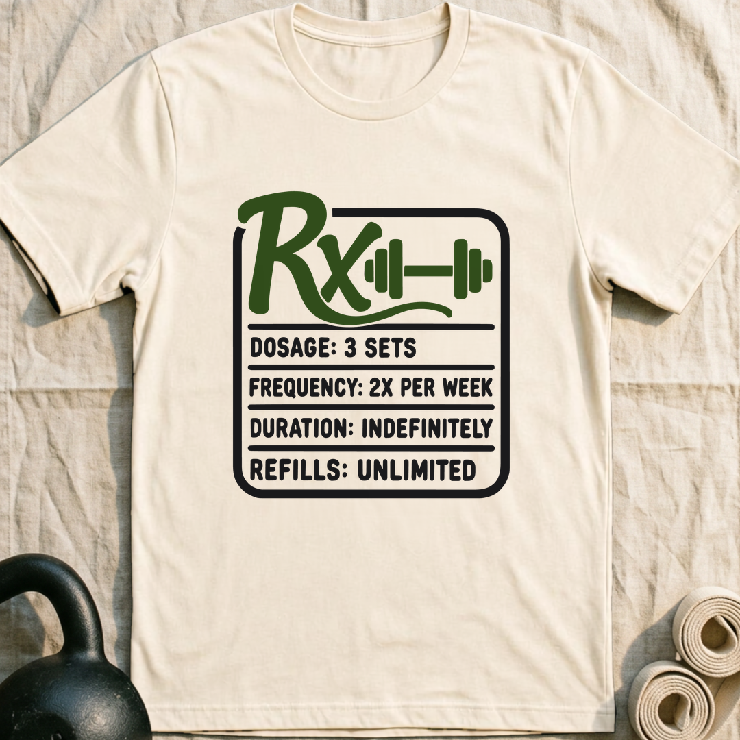 Strength Rx T-Shirt — Natural