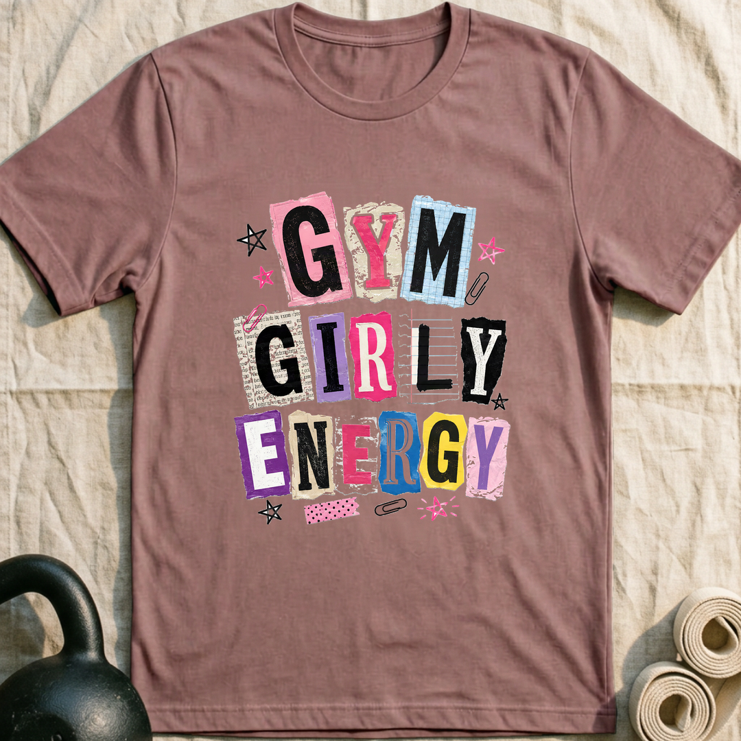 Gym Girly Cutout T-Shirt — Mauve