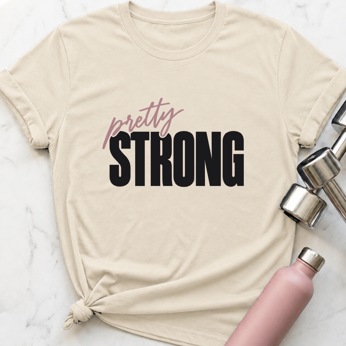 Pretty Strong T-Shirt — Natural