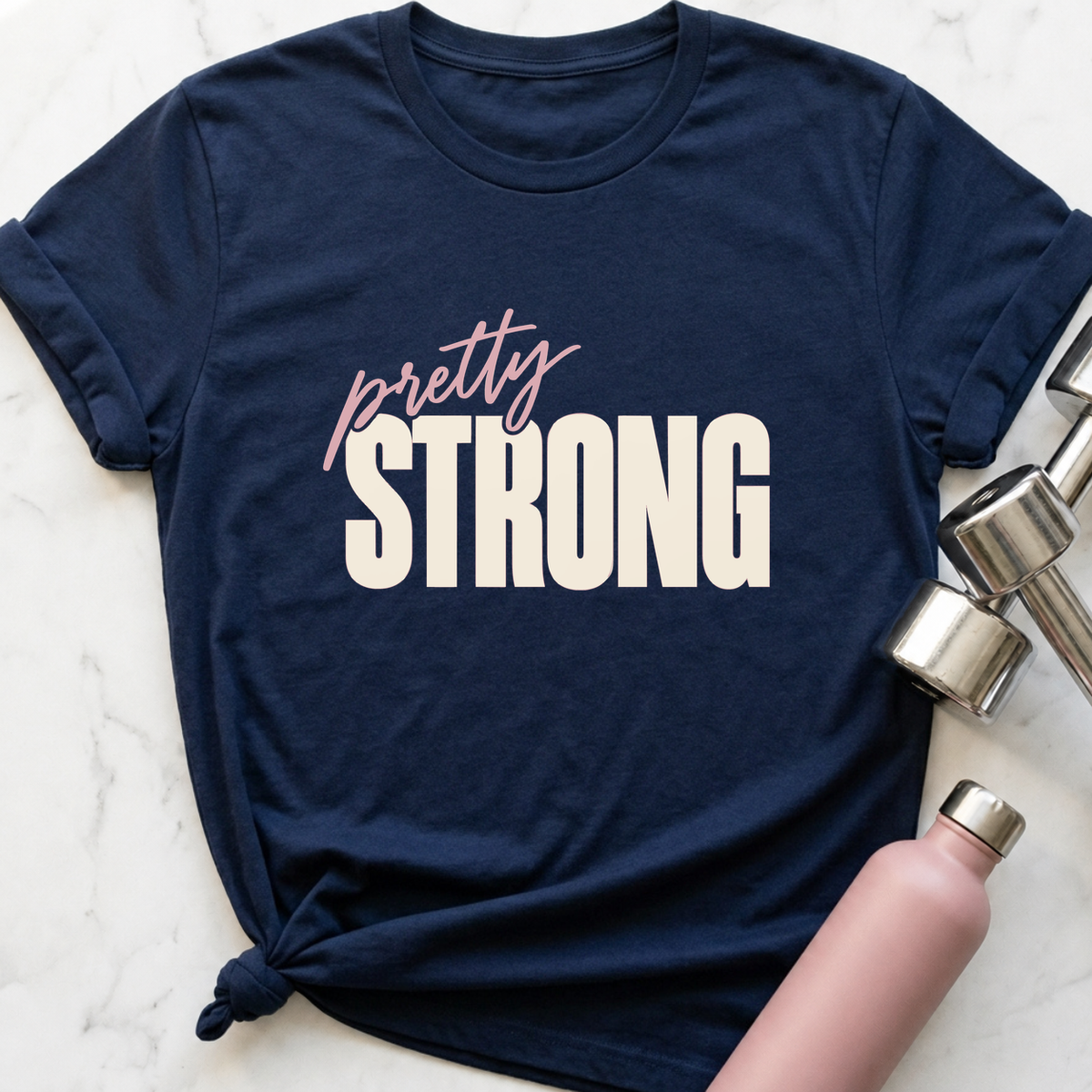 Pretty Strong T-Shirt — Navy