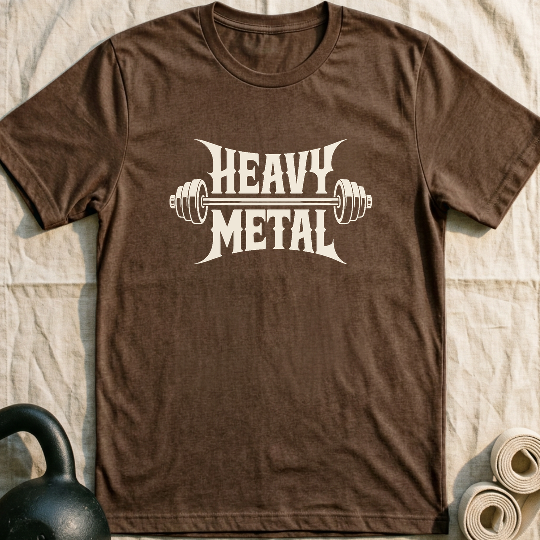 Heavy Metal T-Shirt — Heather Brown