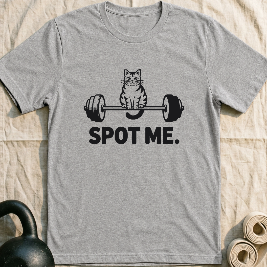 Spot Me T-Shirt — Athletic Heather